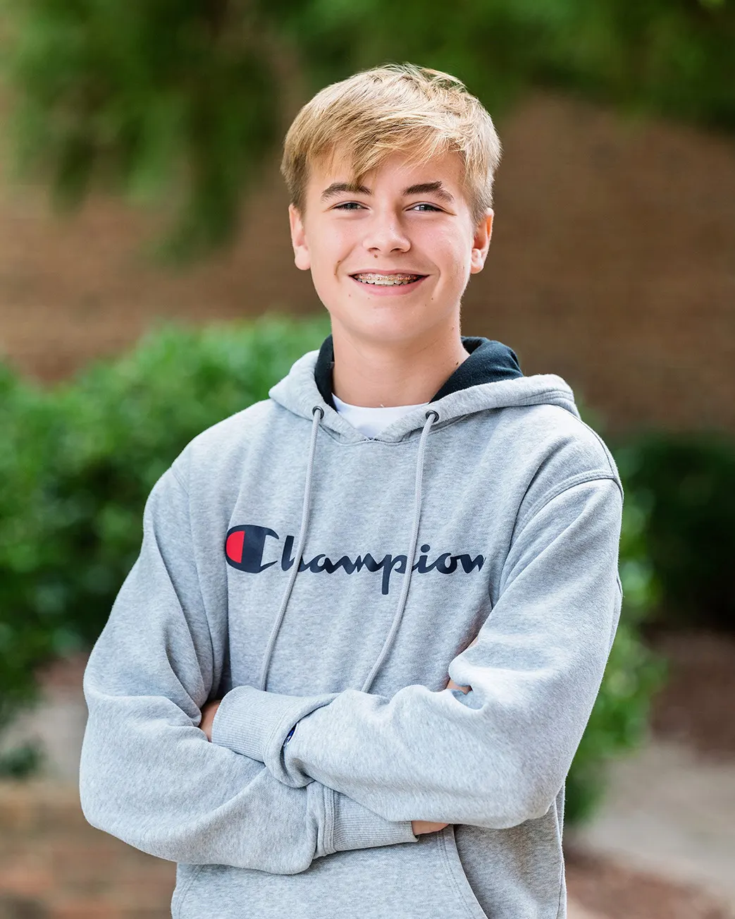 Senior portrait session in Cary, NC