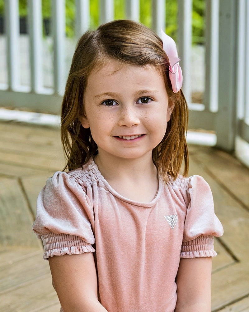 Preschool portrait session in Cary, NC