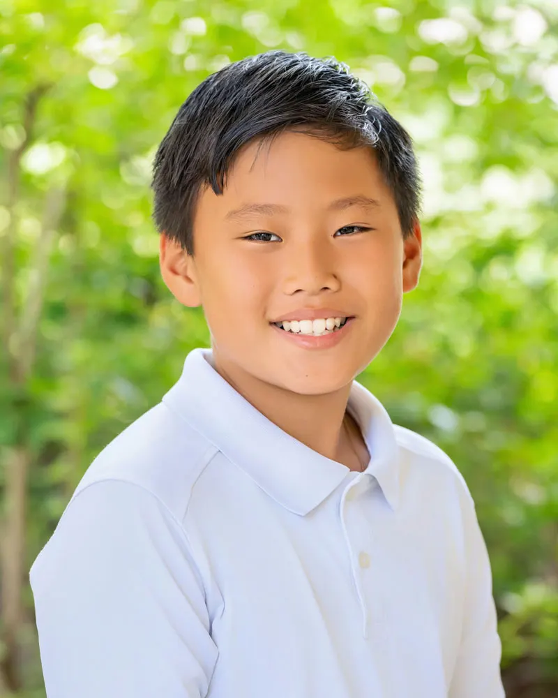 Senior portrait session in Cary, NC