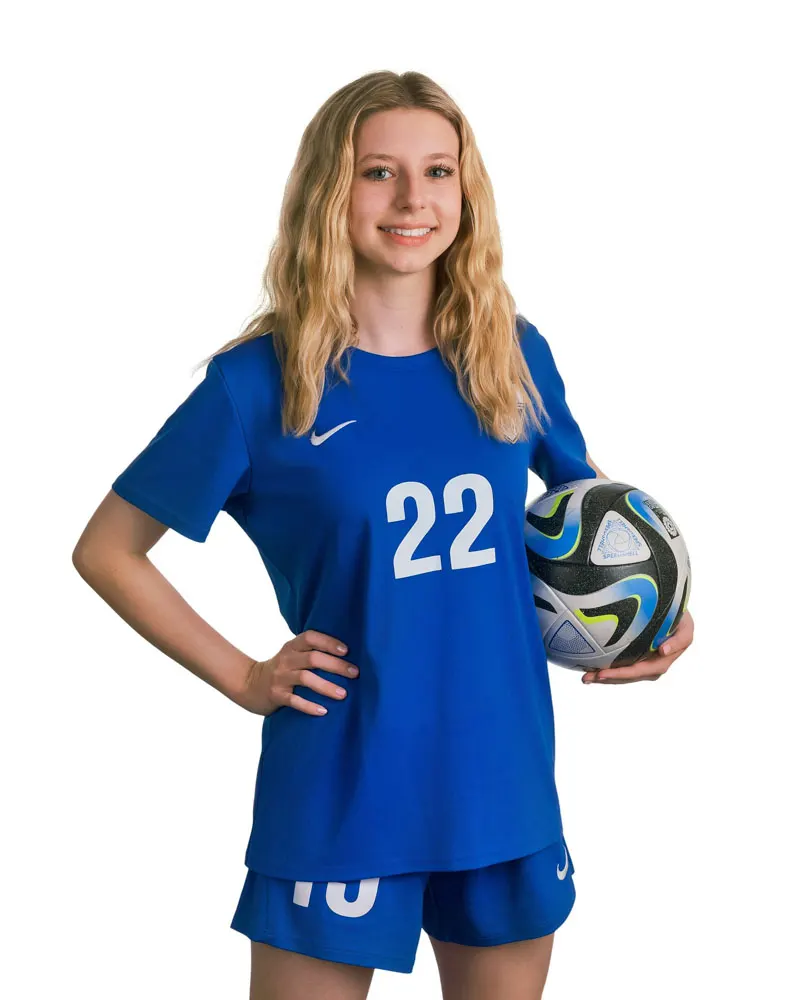Dynamic sports portrait session in Cary, NC